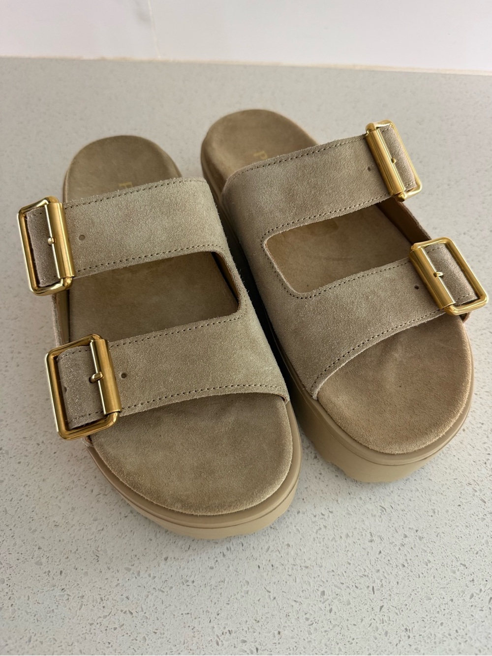 Prada Fussbett Flatform Slide/Sandal - Picture 4 of 13